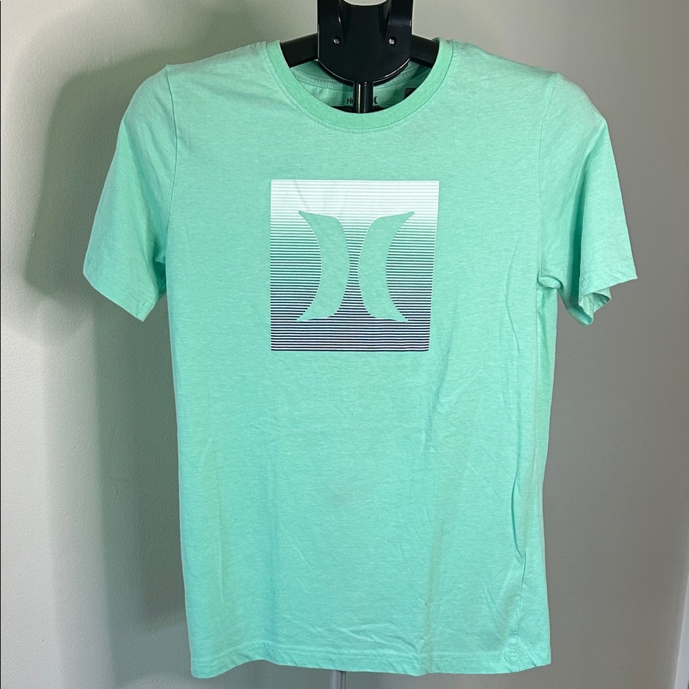 Hurley Men's Mint Green Short Sleeve Tee